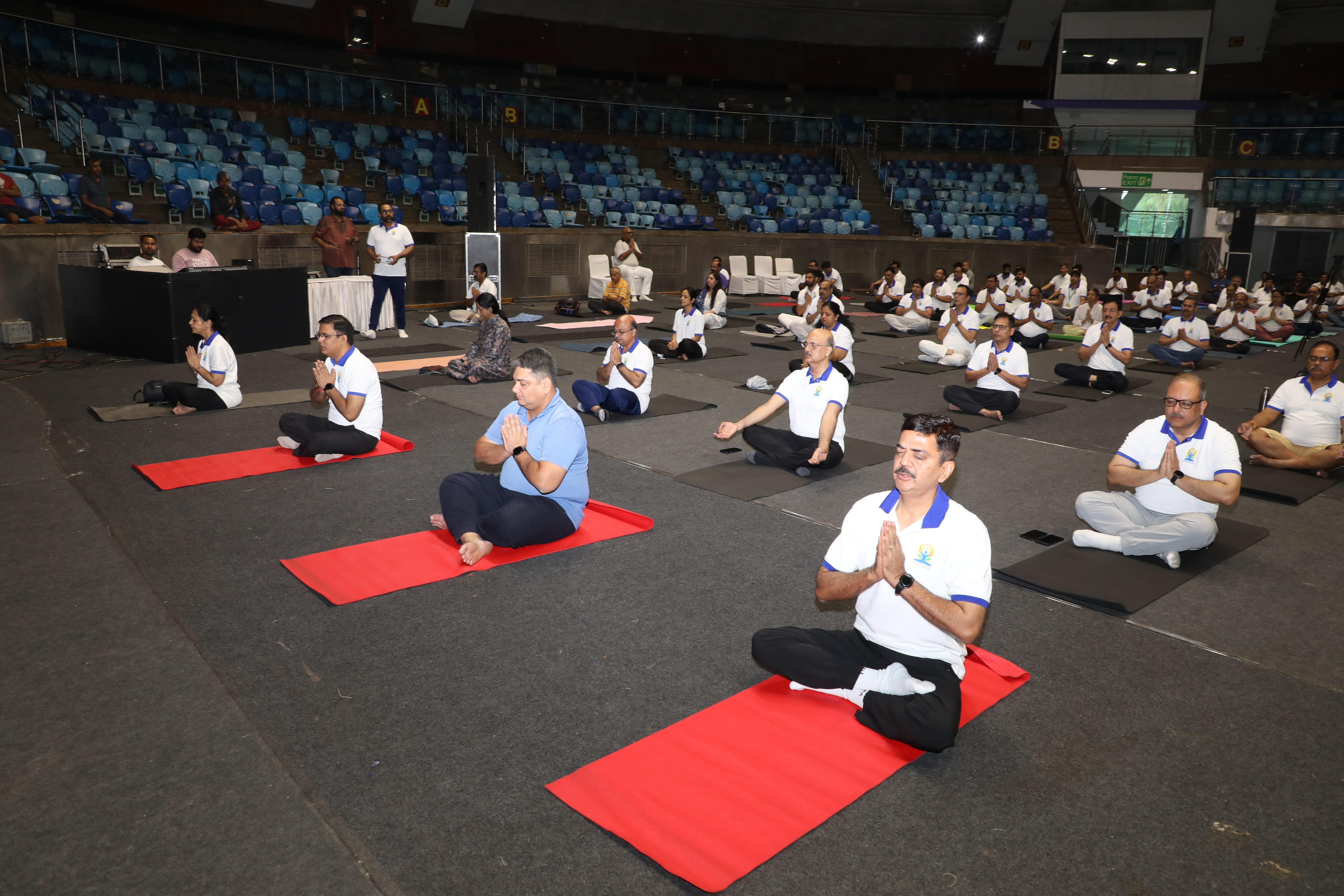 Yoga day at Corporate office 2025(1)